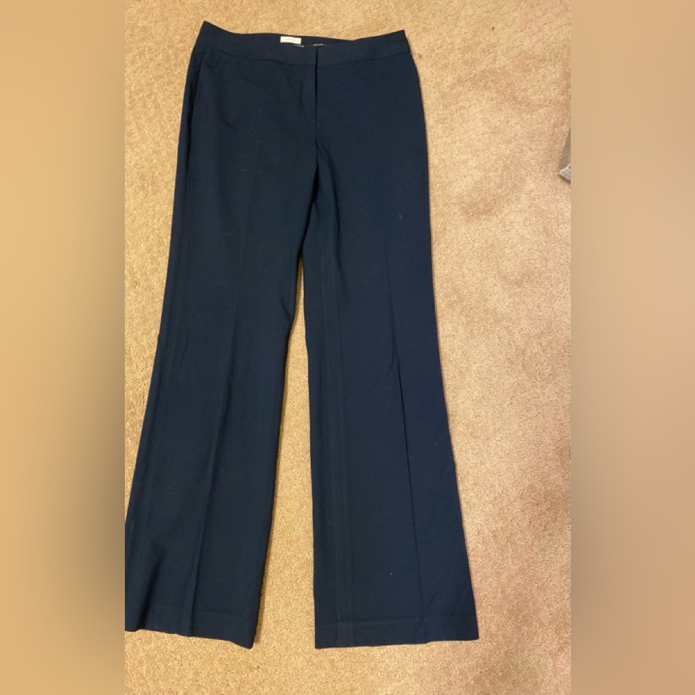 Semantiks - Woman’s navy high rise trousers, Size: 6